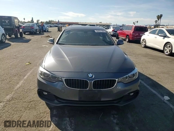 2018 BMW 4 Series 430i with VIN WBA4W3C56JAE99570, listed as a Copart auction lot 46497195 with 82,259 mi miles and Salvage Title. Bid and sale history available at DreamBid. Image 11.