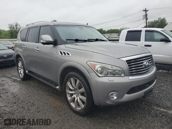 2013 Infiniti QX56 with VIN JN8AZ2NC4D9330495, listed as a Copart auction lot 56605465 with 152,443 mi miles and Clean Title. Bid and sale history available at DreamBid. Image 4.