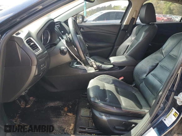 2015 Mazda 6 i Grand Touring with VIN JM1GJ1W5XF1182975, listed as a Copart auction lot 51318665 with 127,057 mi miles and Non Repairable. Bid and sale history available at DreamBid. Image 7.