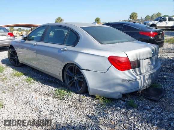 2013 BMW 7 Series 750Li with VIN WBAYE8C50DD133041, listed as a IAAI auction lot 42280002 with Not provided miles and . Bid and sale history available at DreamBid. Image 3.