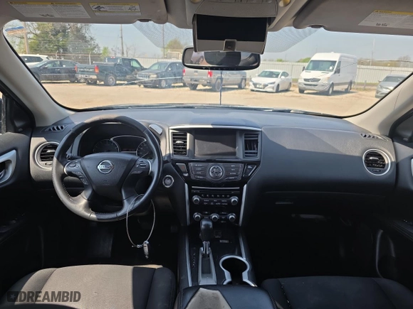 2019 Nissan Pathfinder SL with VIN 5N1DR2MN5KC616508, listed as a Copart auction lot 53842555 with 170,560 mi miles and Clean Title. Bid and sale history available at carsss.com. Image 9.