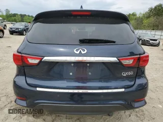 2018 Infiniti QX60 with VIN 5N1DL0MM2JC514305, listed as a Copart auction lot 52898375 with 87,131 mi miles and Salvage Title. Bid and sale history available at DreamBid. Image 6.