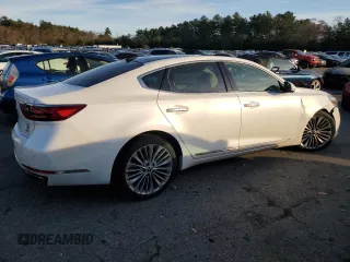 2017 Kia Cadenza Premium with VIN KNALC4J1XH5069485, listed as a Copart auction lot 81542584 with 76,134 mi miles and Salvage Title. Bid and sale history available at carsss.com. Image 3.