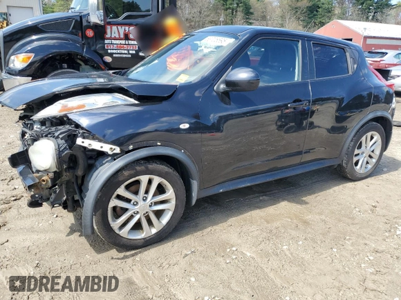 2013 Nissan Juke SV with VIN JN8AF5MV6DT213632, listed as a Copart auction lot 53706695 with 151,304 mi miles and Clean Title. Bid and sale history available at carsss.com. Image 1.