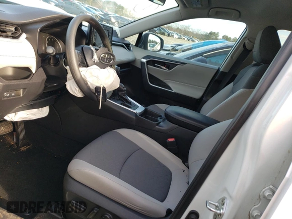 2021 Toyota RAV4 XLE with VIN 2T3W1RFVXMC139912, listed as a Copart auction lot 47370755 with 54,274 mi miles and Salvage Title. Bid and sale history available at carsss.com. Image 7.