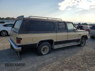 1987 GMC Suburban с VIN 1GKGV26K8HF511456, выставлен на аукционе Copart как лот 59530795 с пробегом 71 410 миль миль и Чистый • Clean title. История ставок и продаж доступна на DreamBid. Изображение 3.