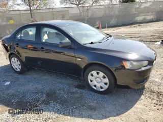 2010 Mitsubishi Lancer DE with VIN JA32U1FU1AU033384, listed as a Copart auction lot 45359555 with 193,200 mi miles and Salvage Title. Bid and sale history available at carsss.com. Image 4.