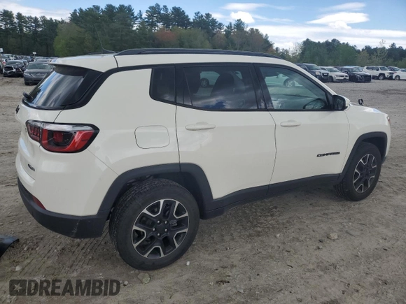 2020 Jeep Compass Sport с VIN 3C4NJDAB9LT174408, выставлен на аукционе Copart как лот 56135065 с пробегом 23 465 миль миль и Списание • Salvage title. История ставок и продаж доступна на DreamBid. Изображение 3.