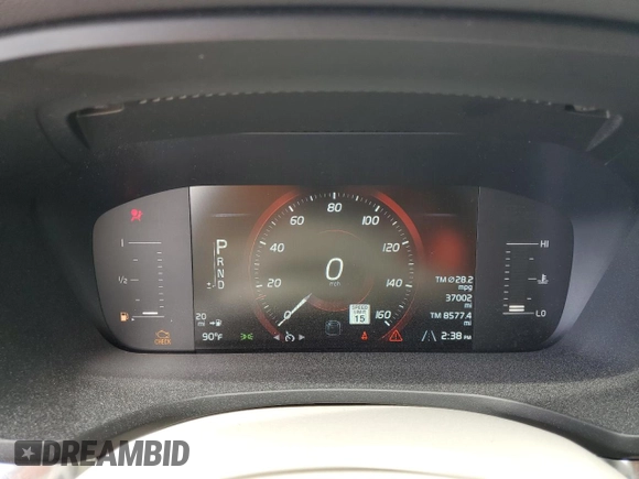 2019 Volvo S60 Momentum with VIN 7JR102FK6KG009242, listed as a Copart auction lot 48970384 with 37,002 mi miles. Bid and sale history available at carsss.com. Image 9.