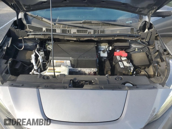 2022 Nissan LEAF SV Plus with VIN 1N4BZ1CV1NC563579, listed as a Copart auction lot 80015834 with 41,751 mi miles and Salvage Title. Bid and sale history available at DreamBid. Image 11.