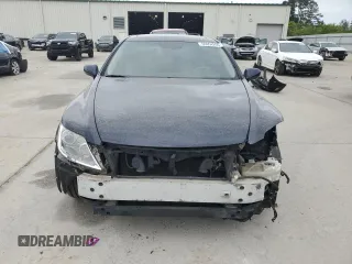 2007 Lexus LS 460 with VIN JTHBL46F975008533, listed as a Copart auction lot 55954265 with 182,192 mi miles and Salvage title. Bid and sale history available at DreamBid. Image 5.