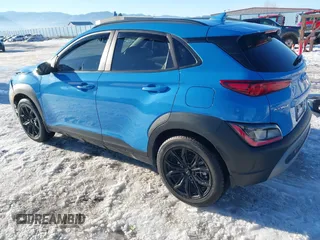 2023 Hyundai Kona SEL with VIN KM8K6CAB3PU956256, listed as a IAAI auction lot 41286226 with 24,973 mi miles. Bid and sale history available at carsss.com. Image 3.