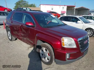 2016 GMC Terrain SLE with VIN 2GKALNEK6G6134990, listed as a IAAI auction lot 42006820 with 152,050 mi miles. Bid and sale history available at carsss.com. Image 1.