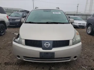 2005 Nissan Quest SL with VIN 5N1BV28U85N101774, listed as a Copart auction lot 84870634 with 118,181 mi miles and Salvage Title. Bid and sale history available at carsss.com. Image 5.
