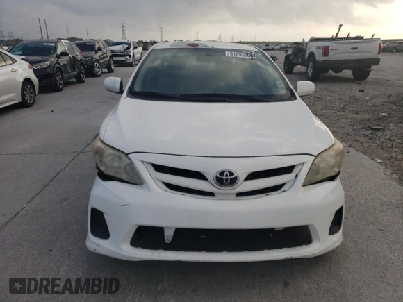 2011 Toyota Corolla L with VIN JTDBU4EE5BJ093457, listed as a Copart auction lot 51695305 with 93,944 mi miles and Salvage Title. Bid and sale history available at carsss.com. Image 5.