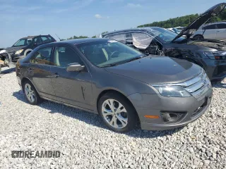 2012 Ford Fusion SE with VIN 3FAHP0HA1CR235996, listed as a Copart auction lot 61243025 with 165,218 mi miles and Salvage title. Bid and sale history available at DreamBid. Image 4.