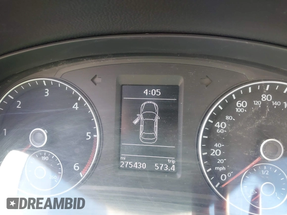 2014 Volkswagen Passat TDI SEL Premium with VIN 1VWCN7A30EC065191, listed as a IAAI auction lot 41860810 with 275,430 mi miles. Bid and sale history available at carsss.com. Image 7.