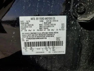 2021 Ford Explorer with VIN 1FMSK8BH0MGA06166, listed as a Copart auction lot 49214865 with 62,655 mi miles and Salvage Title. Bid and sale history available at carsss.com. Image 15.