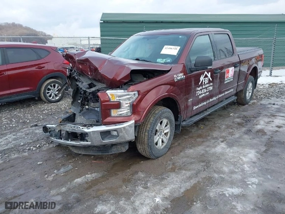 2015 Ford F-150 XLT w/HD Payload Pkg with VIN 1FTFW1EG1FFC49773, listed as a IAAI auction lot 41406348 with 79,170 mi miles. Bid and sale history available at carsss.com. Image 2.