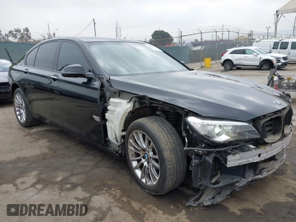2015 BMW 7 Series 740i with VIN WBAYA6C54FG273188, listed as a IAAI auction lot 42563572 with 70,675 mi miles and . Bid and sale history available at DreamBid. Image 1.