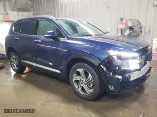 2023 Hyundai Santa Fe SEL with VIN 5NMS34AJ6PH516923, listed as a Copart auction lot 46317505 with 61,806 mi miles and Salvage Title. Bid and sale history available at carsss.com. Image 4.