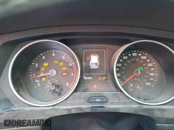 2018 Volkswagen Tiguan SEL с VIN 3VV2B7AX0JM194021, выставлен на аукционе Copart как лот 59526265 с пробегом 166 360 миль миль и Списание • Salvage title. История ставок и продаж доступна на DreamBid. Изображение 9.