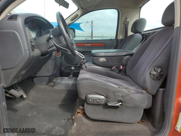 2005 Dodge Ram 1500 SLT with VIN 1D7HU16D65J626490, listed as a Copart auction lot 48434845 with 164,201 mi miles and Non Repairable. Bid and sale history available at carsss.com. Image 7.