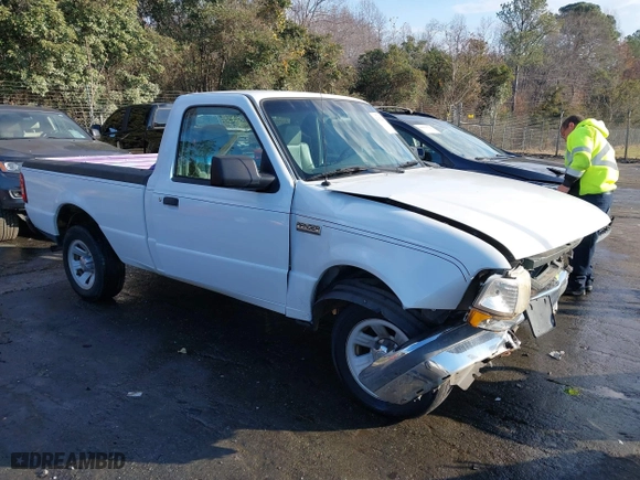 2007 Ford Ranger XL with VIN 1FTYR10D57PA98249, listed as a IAAI auction lot 41022388 with 266,437 mi miles. Bid and sale history available at carsss.com. Image 1.