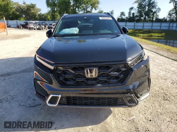 2025 Honda CR-V Sport Touring with VIN 7FARS6H97SE008791, listed as a Copart auction lot 54826445 with 20,573 mi miles and Non Repairable. Bid and sale history available at DreamBid. Image 5.