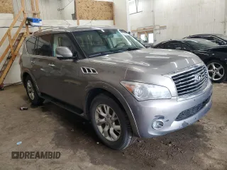 2013 Infiniti QX56 with VIN JN8AZ2NE8D9041539, listed as a Copart auction lot 62492425 with 236,892 mi miles and Clean title. Bid and sale history available at DreamBid. Image 4.
