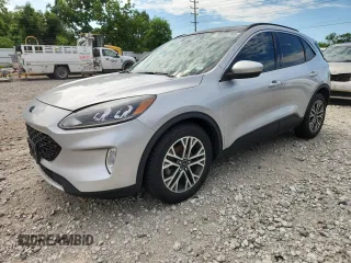 2020 Ford Escape SEL with VIN 1FMCU0H62LUA71848, listed as a Copart auction lot 60888705 with 70,759 mi miles and Salvage title. Bid and sale history available at DreamBid. Image 1.