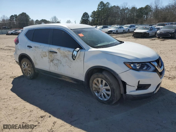 2018 Nissan Rogue S with VIN KNMAT2MV0JP505400, listed as a Copart auction lot 46500095 with 88,399 mi miles and Salvage Title. Bid and sale history available at carsss.com. Image 4.