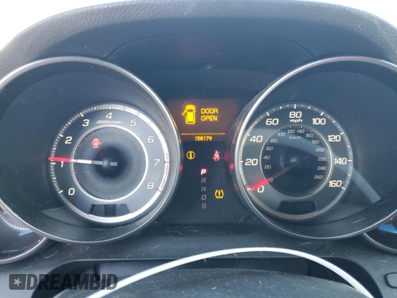 2012 Acura MDX Tech/Entertainment Pkg with VIN 2HNYD2H43CH512873, listed as a Copart auction lot 46310765 with 158,179 mi miles and Clean Title. Bid and sale history available at carsss.com. Image 9.