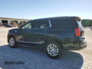 2023 GMC Yukon SLT with VIN 1GKS2BKD6PR486337, listed as a Copart auction lot 58232134 with 3,112 mi miles and Salvage Title. Bid and sale history available at carsss.com. Image 2.