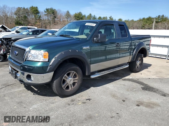 2007 Ford F-150 STX with VIN 1FTRX14W57FB39989, listed as a Copart auction lot 50695635 with 252,852 mi miles and Salvage title. Bid and sale history available at DreamBid. Image 1.