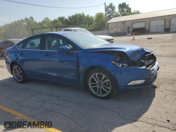 2017 Ford Fusion Hybrid SE with VIN 3FA6P0LU3HR234056, listed as a Copart auction lot 61430935 with 142,164 mi miles and Salvage title. Bid and sale history available at DreamBid. Image 4.
