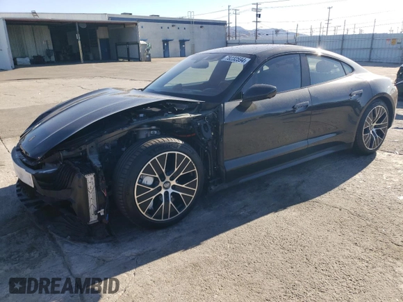 2020 Porsche Taycan Turbo with VIN WP0AC2Y16LSA70604, listed as a Copart auction lot 78232594 with 40,666 mi miles and Salvage title. Bid and sale history available at DreamBid. Image 1.