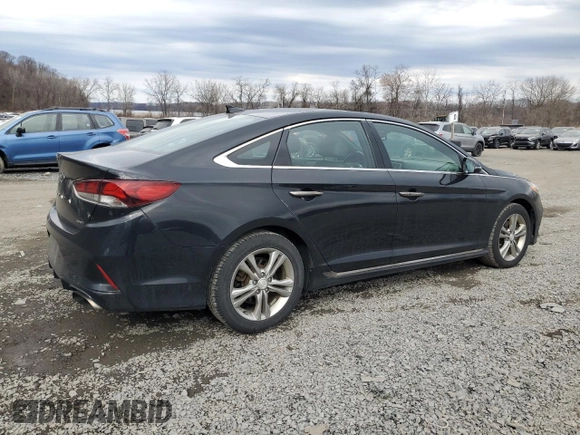 2018 Hyundai Sonata Limited with VIN 5NPE34AFXJH715606, listed as a Copart auction lot 51296115 with 148,123 mi miles and Clean Title. Bid and sale history available at DreamBid. Image 3.