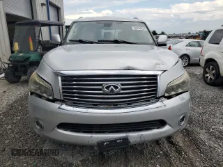 2011 Infiniti QX56 8-passenger with VIN JN8AZ2NC9B9301975, listed as a Copart auction lot 62284234 with 194,441 mi miles and Salvage Title. Bid and sale history available at carsss.com. Image 5.