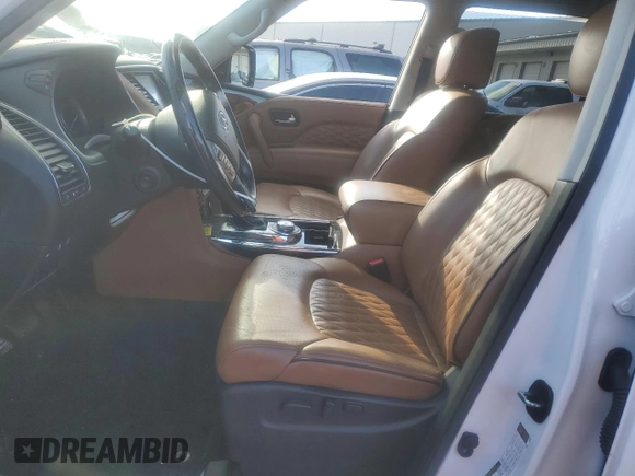 2019 Infiniti QX80 LUXE with VIN JN8AZ2NE3K9235859, listed as a Copart auction lot 88677275 with 65,087 mi miles and Salvage Title. Bid and sale history available at carsss.com. Image 7.