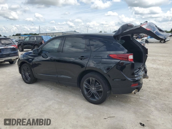 2022 Acura RDX w/A-Spec Package with VIN 5J8TC1H6XNL003949, listed as a Copart auction lot 70882104 with 19,847 mi miles and Salvage Title. Bid and sale history available at carsss.com. Image 2.
