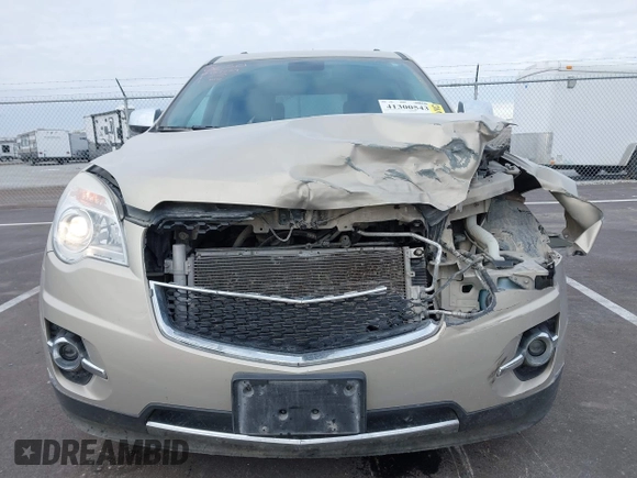 2012 Chevrolet Equinox LTZ with VIN 2GNFLGEK0C6316974, listed as a IAAI auction lot 41300543 with 107,092 mi miles. Bid and sale history available at carsss.com. Image 13.