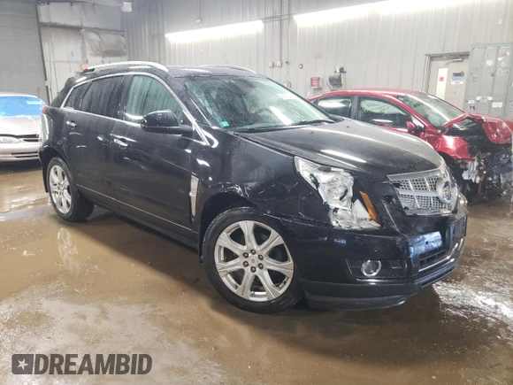 2012 Cadillac SRX Performance Collection with VIN 3GYFNEE30CS527054, listed as a Copart auction lot 48813215 with 191,202 mi miles and Salvage Title. Bid and sale history available at carsss.com. Image 4.
