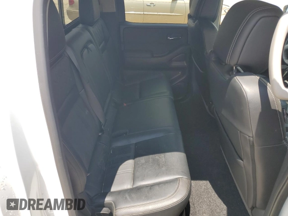 2022 Nissan Frontier Pro-4X with VIN 1N6ED1EK2NN665676, listed as a Copart auction lot 62033425 with 22,776 mi miles and Salvage title. Bid and sale history available at DreamBid. Image 10.