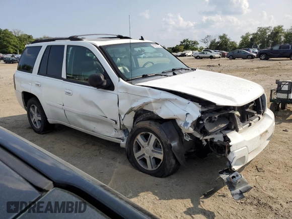 2006 Chevrolet TrailBlazer LS with VIN 1GNDT13S562163288, listed as a Copart auction lot 67827834 with Not Provided miles and Salvage Title. Bid and sale history available at DreamBid. Image 4.