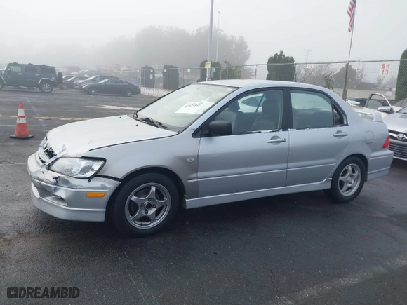 2002 Mitsubishi Lancer OZ-Rally with VIN JA3AJ86E92U038601, listed as a IAAI auction lot 41025991 with 162,450 mi miles. Bid and sale history available at carsss.com. Image 14.