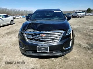 2017 Cadillac XT5 Platinum AWD with VIN 1GYKNFRS2HZ128548, listed as a Copart auction lot 46418065 with 118,071 mi miles and Salvage Title. Bid and sale history available at DreamBid. Image 12.