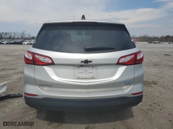 2021 Chevrolet Equinox LS with VIN 3GNAXSEV2MS173752, listed as a Copart auction lot 51205825 with 100,507 mi miles and Salvage Title. Bid and sale history available at carsss.com. Image 6.