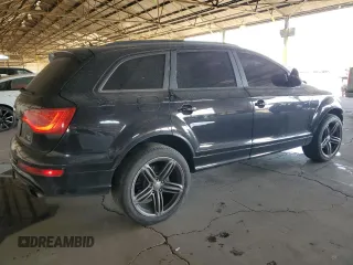 2015 Audi Q7 3.0T S line Prestige with VIN WA1DGAFE4FD028434, listed as a Copart auction lot 45690945 with 132,338 mi miles and Salvage Title. Bid and sale history available at carsss.com. Image 3.