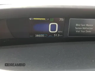 2020 Toyota Prius LE with VIN JTDL9RFU0L3019099, listed as a Copart auction lot 48380615 with 38,600 mi miles and Salvage Title. Bid and sale history available at DreamBid. Image 9.